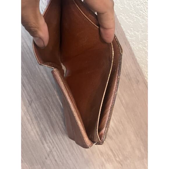 Louis Vuitton Men's Checkered Leather Bifold Wallet LV Monogram - Picture 5 of 8